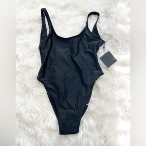 NWT Dixperfect Black One-Piece Swimsuit